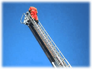 Engelska länkar om brandstege och brandvarnare